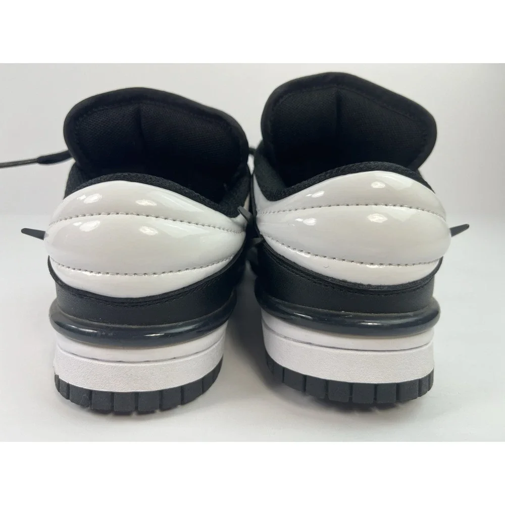 Nike Dunk Low Twist Panda Shoes Women's Size 6 White Sneakers Black DZ2794-001